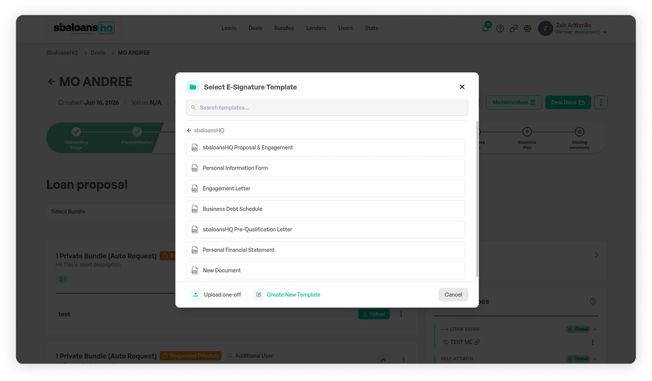 Dashboard view 4